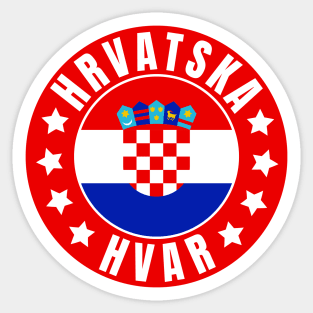 Hvar Sticker